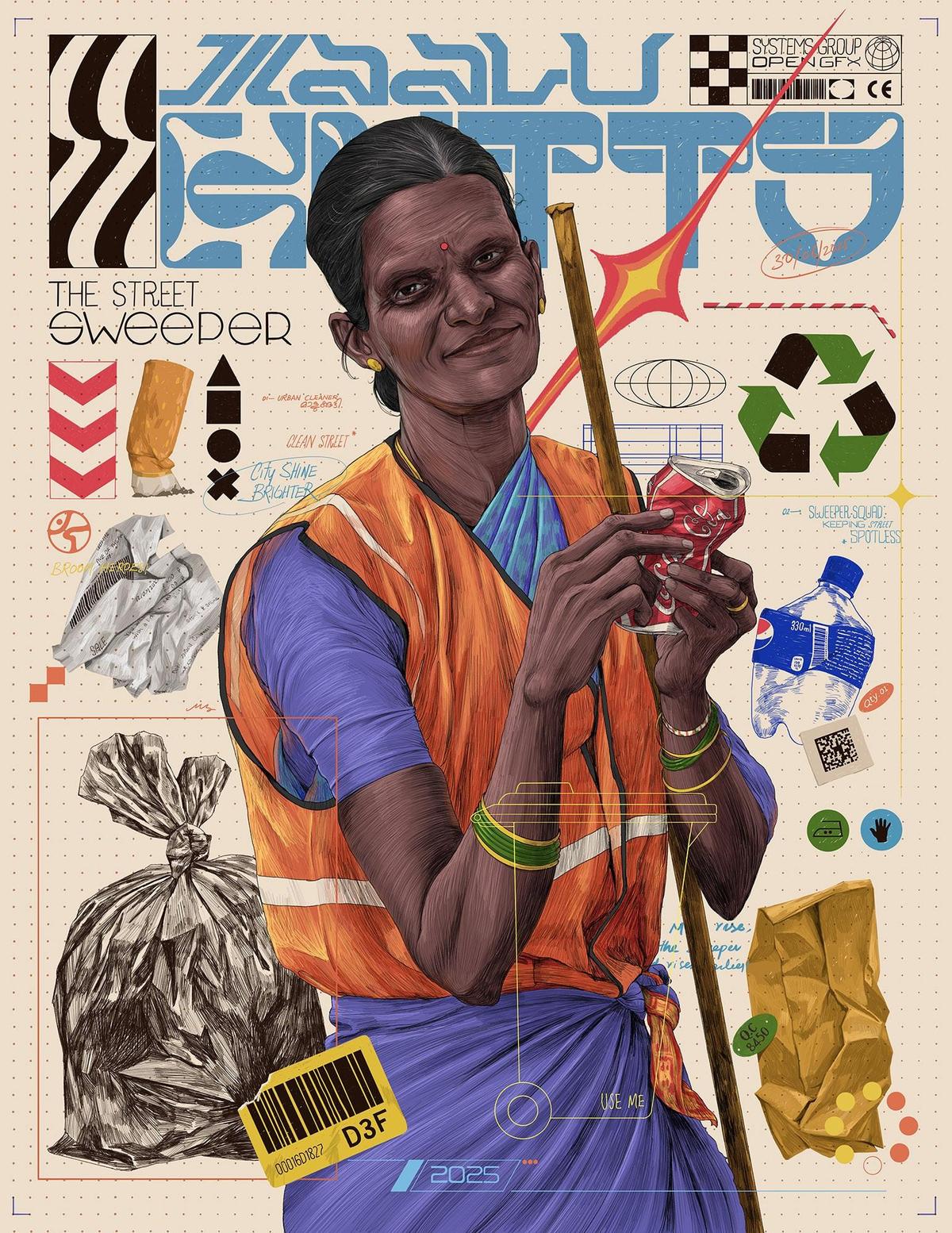 Maalukutty - The Street Sweeper from Folks of Kerala